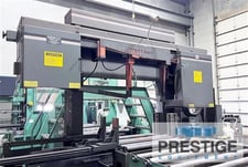 20" x 44" Hem #WF140HM-DC, horizontal straight cut band saw, 2" x 28' 6" x .063" blade, 10 HP, 60-360 RPM