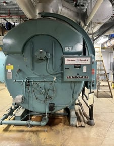 250 HP Cleaver-Brooks #CBI-700-250-125, Hot Water Boiler, Natural Gas, 125 psi, 10205800 BTU/hr., 460 V, 1999