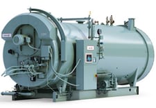 200 HP Cleaver-Brooks #CBLE700-200-125, Firetube Hot Water Boiler, Natural Gas, 125 psi, 335 gpm@ 40F Rise