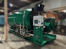 500 HP Johnston Boiler #PFTA-500-4G-150, Steam Boiler, Natural Gas, 150 psi, 460 V, 1989