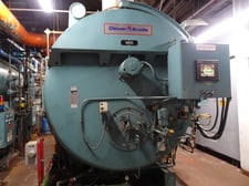 500 HP Cleaver-Brooks #CB-200-500, Steam Boiler, Natural Gas/Oil, 200 psi, 20920000 BTU/hr., 230 V, 1994