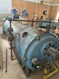 Cleaver Brooks #CB-700-40, Steam Boiler, Natural Gas, 150 psi, 1674000 BTU/hr., 1995