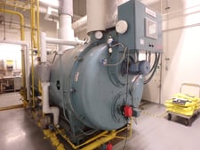 150 HP Cleaver-Brooks #CB200-150-15, Steam Boiler, Natural Gas/Oil, 15 psi, 6277000 BTU/hr., 460 V, 1996