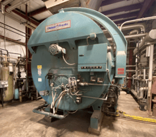 Cleaver Brooks #CB-200-500-150, Steam Boiler, Natural Gas/Oil, 150 psi, 20295000 BTU/hr., 480 V, 1996