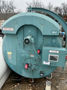 500 HP Cleaver-Brooks #CBI-700-500-200, Steam Boiler, Natural Gas, 200 psi, 20411600 BTU/hr., 460 V, 2001