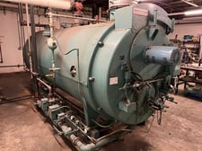 150 HP Cleaver-Brooks #CBI200-150LE, Steam Boiler, Natural Gas/Oil, 150 psi, 460 V, 2001