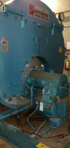 400 HP Superior, Steam Boiler/Firetube Boiler, 150 psi, 2001