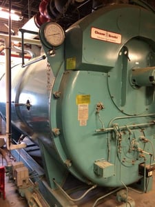 Cleaver Brooks #CBI-700-240-125, Steam Boiler, Natural Gas, 125 psi, 8800000 BTU/hr., 208 V, 2002