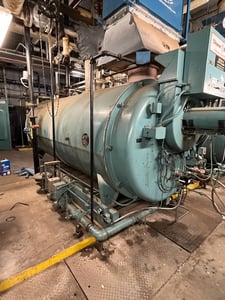 Cleaver Brooks #CB-200-225S, Steam Boiler, Natural Gas/Oil, 150 psi, 9414000 BTU/hr., 208 V, 2002