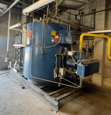 100 HP Hurst #100-HP, Steam Boiler, 3450 lbs./hr., 250 psi, 2004