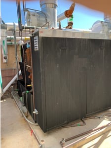 70 HP Park Boiler #105-70, Steam Boiler, Natural Gas, 150 psi, 2012