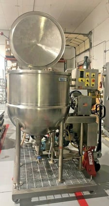 Process Systems Inc, Processing System, Mixing Tank/Pump/Filter, Stainless Steel
