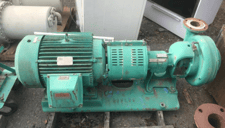 320 GPM @ 170' TDH Goulds/Reliance #3755/362T, Pump w/Motor, 3x4-13 pump size, 1750 RPM pump, 40 HP motor