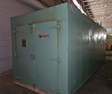 72" width x 84" H x 240" L Despatch, gas-fired, 500°F