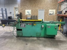 5 Ton x 48" stroke, Ohio #H548RR, Horizontal Broaching Machine, 40 FPM Broaching, 21 GPM