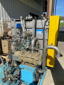 Ulvac #ALT-21, Helium Leak Detection, 600 sec./pc., 57 PSI, -40&deg;C Dew Point, 57.87" x 3.23" x 54/33", 200