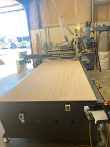 Multicam #3-204R, CNC Router, 60" x 120" Table, 24000 RPM, 5 HP, Multicam CNC Ez controller, 2008