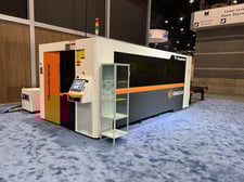 Ermak #Thunderbird, CNC fiber laser, 4000 watt, 5' x 9.8' sheet, 120" X, 61" Y, 11.8" Z, Beckhoff Control
