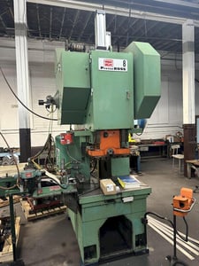 100 Ton, Presseross #100-R4, Gap Frame Press, 5.5" Stroke, 14.5" Shut Height, 1997
