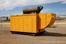 800 KW Caterpillar #SR-4, diesel generator, weatherproof enclosure, 277/480 Volts, 560 hours, #090812