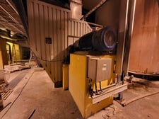 Canadian Blower, induce draft fan, size 1200, type L39 A3 Crocker-Wheeler, 200 HP motor 575 V., 1185 RPM