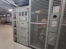 6000/9000 KVA 13800 Primary, 600Y/347 Secondary, Siemens, transformer w/switchgear unit