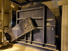 Northern Blower, size 7300, centrifugal airfoil fan w/75 HP electric motor