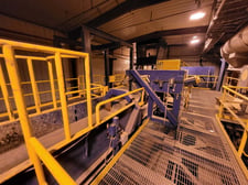 Infeed Log Conveyor for Chipper