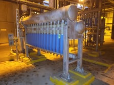 Celleco Cleanpac 350 #2HL-28, centrifugal cleaning bank