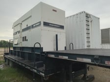 528 KW Multiquip #DCA600SSV, trailer mounted, Tier 2, sound attenuated enclosure, 120/240/208/277/480 Volts