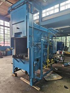 30" width x 30" H x 48" L Surface Combustion, brick lined recirculating box temper furnace, gas fired, 1250&deg;F