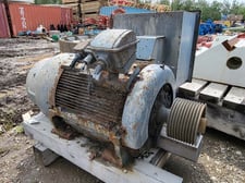 250 HP 1780 RPM Teco Westinghouse, Frame 5007C, TEFC, 4 pole, 4000 Volts