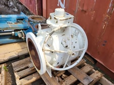 12" x 10" Ty Valve Corporation #TR3, class 150 ball valve API6D, flange connection ends, 2014
