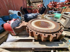 Image for 24" Bray Controls #412400-11001466, class 150 b utterfly valve B16.34, gear operated, 2012