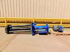 Warman Weir Isogate #3SR4, cantilever pump, 50 HP, 1780 RPM, 460 V. 3 phase