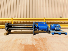 Warman Weir Isogate #3SR45100, cantilever pump, 50 HP, 1780 RPM, 460 V. 3 phase