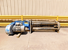Warman Weir Isogate #3SR4-5100X72, cantilever pump, 50 HP, 1770 RPM, 230/460 V. 3 phase