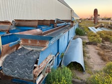 24" wide x 41' long x 30" height Industrial Material Handling, Belt Conveyor, 5 HP, 480 V., 1998