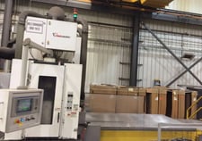 60" Timesavers #Series-81, belt grinder, Allen-Bradley Panel View Plus 1000, 2012