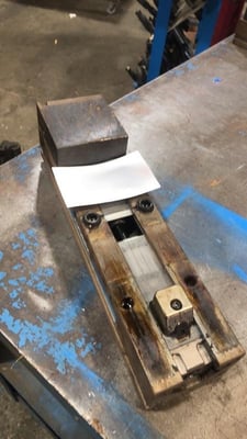 Toolex #RES-4002, Double Station Vise, 4" Size