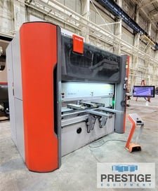 88 Ton, Bystronic #Xcite-80E Electric Servo, 6.8' OA, 5.9" stroke, Byvision CNC, 4-Axis Back Gauge, hydraulic