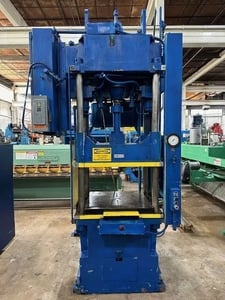 50 Ton, Dake #27-678, 4-post hydraulic press, #29396