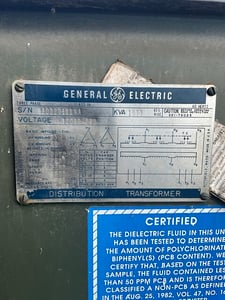 1000 KVA 12000 Delta Primary, 230 Delta Secondary, 3 phase, Padmount Transformer