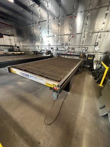 Multicam #V, CNC Plasma Table, 5' x 10' Table, Downdraft Table, 65 Amps., EZCode Generator, 2016