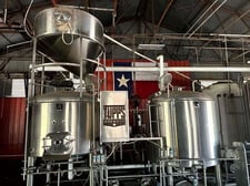 Alpha Brewing, 30 Barrel 2 Vessel Brew System, Grist Case w/ Oversized Heat Exchanger, 2012