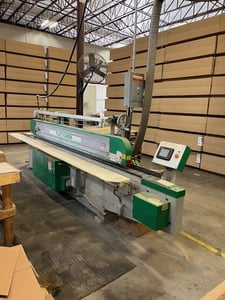 Fletcher #FM-45 Foiler, double wheel foiler, single wheel filer, hopper feed, 5 HP 5600 RPM shaper, Rotobelt