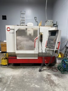 Hermle #U630T, CNC vertical machining center, 16 automatic tool changer, 24.8" X, 20" Y, 20" Z, 7000