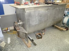 35 cu.ft. Stainless Steel Double Ribbon Blender, 3/8" Ribbons, 260 Gal. Tank