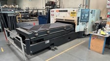 Mazak #Super-Turbo-X48-MKII, CNC laser, 2500 watt, 8' x4' table, 105.7" X, 50" Y, 3.9" Z, dust collector