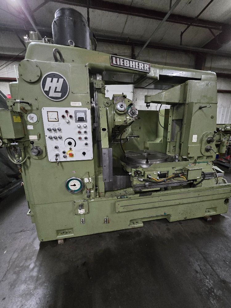 Liebherr #L-901, vertical gear hobber, 36" dia., 2 DP, in plant under power, excellent condition